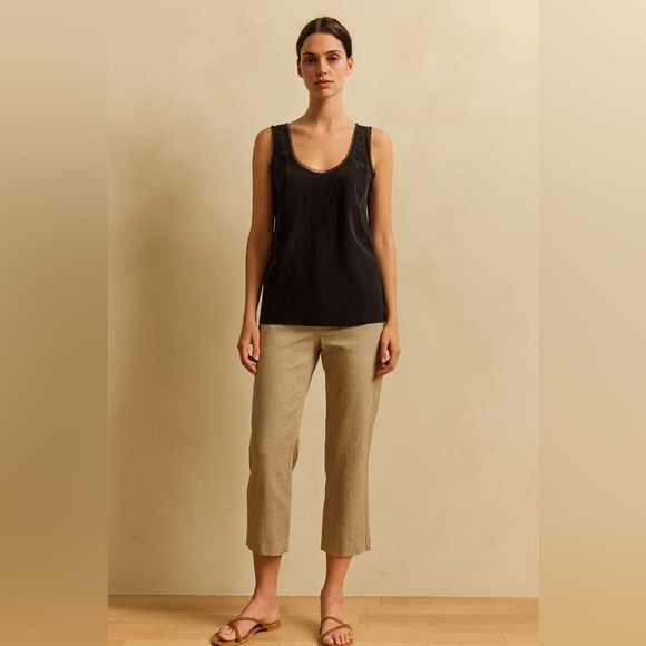 Black Silk Sleeveless Blouse – Nordstrom - Picture 1 of 5